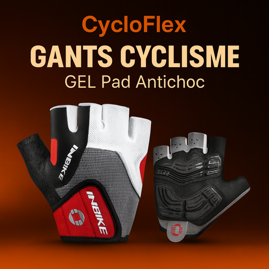 CycloFlex™ - Gants Cyclisme GEL Pad Antichoc