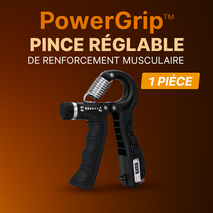 PowerGrip™ - Pince Réglable de Renforcement Musculaire